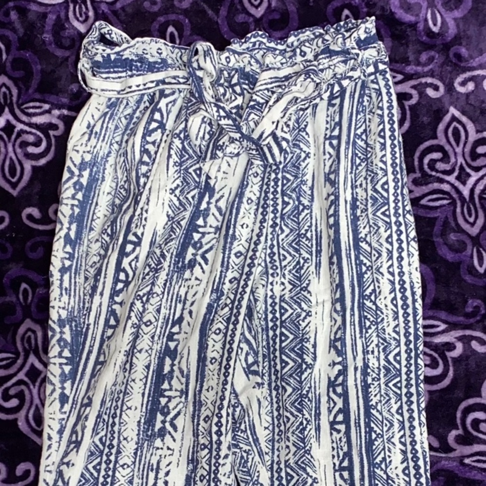 Flowy pants.